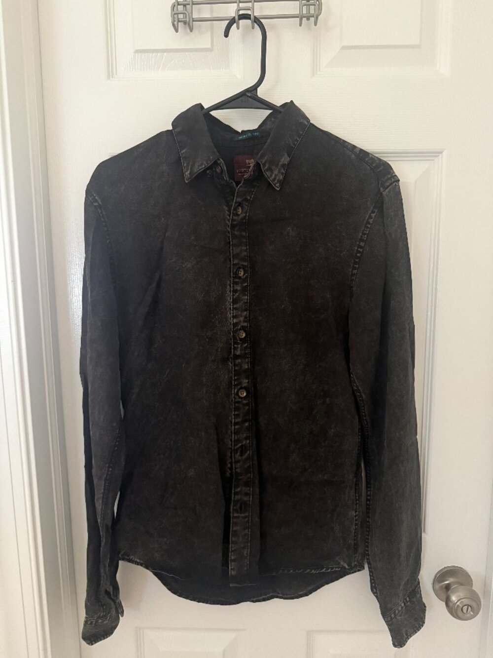 Scotch and Soda Retro De Luxe black marble Lyocell Small